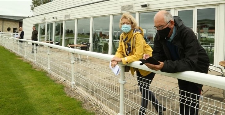 Spectators To Make A Welcome...